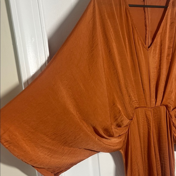 Easel Rust Maxi Dress - Picture 3 of 8